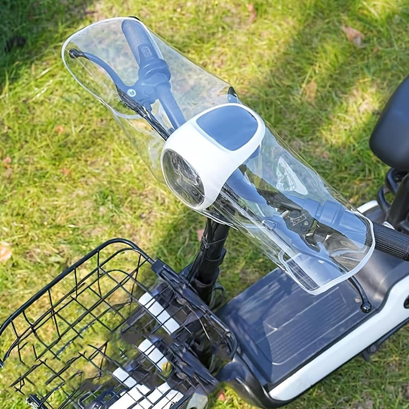 Motorcycle Gear - 1 Stück Wasserdichte Elektrofahrzeug-Lenkerabdeckung, Front-Dashboard-Regenschutz für