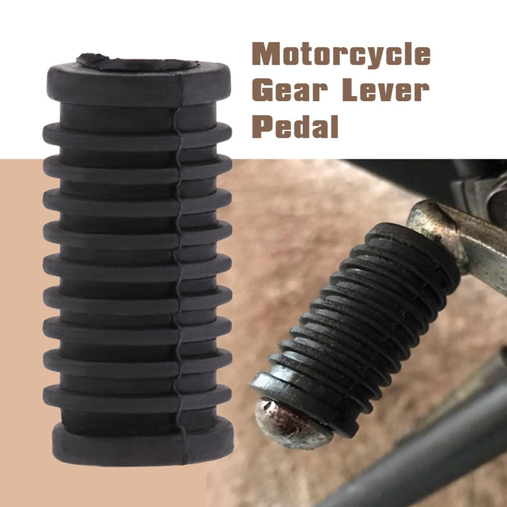 Motorcycle Gear Cover - Universelle Motorrad-Schalthebelabdeckung Gummi-Schalthebel-Schuhprotektor Anti-Kratz-Fußrastenpolster Moto-Pedal-Zubehör