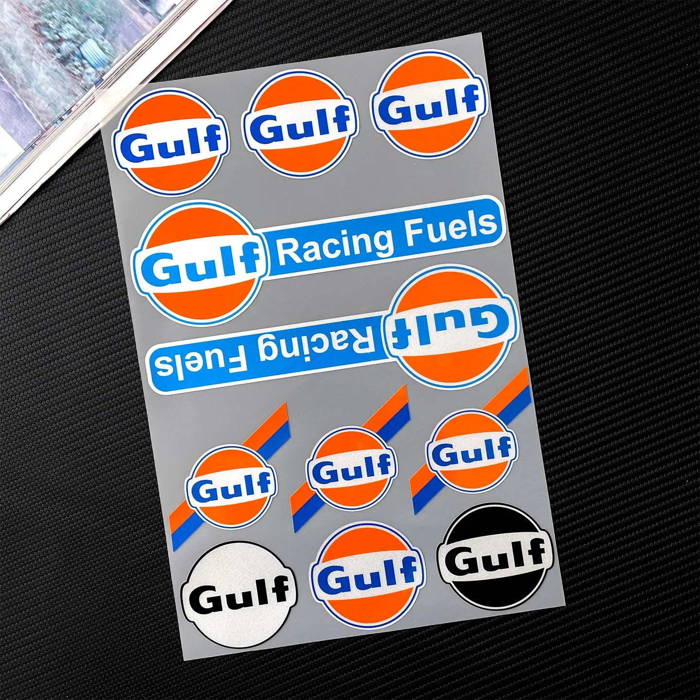 Motorrad-Aufkleber GULF Statio – Castrol Oil Gtx Bewertung und Preis